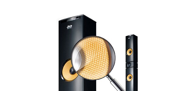 اسپیکرها از جنس فیبر آرامید1