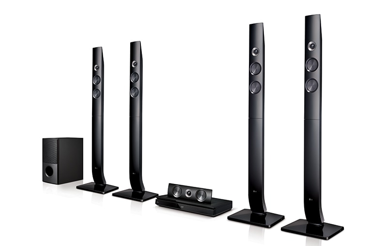 LG سینمای خانگی 5.1 کانال 1200 وات DVD, LH-358HTS, thumbnail 1