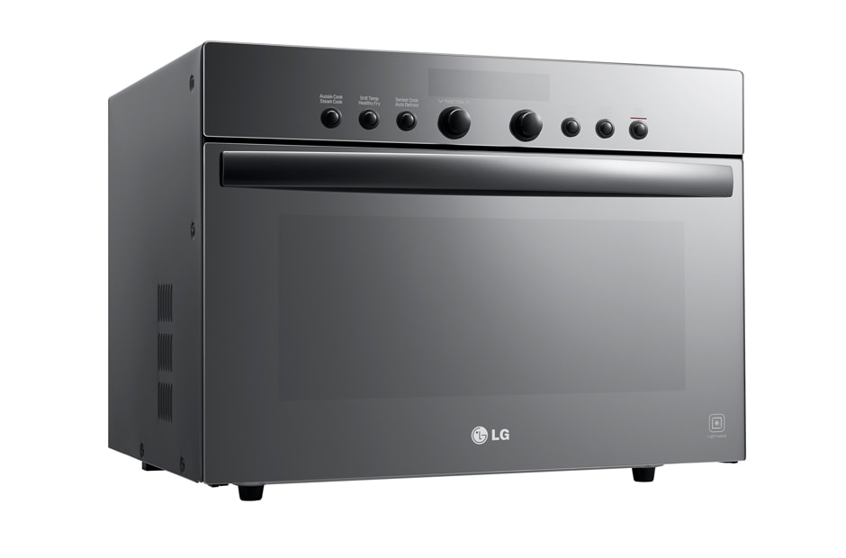 LG ال‌جی، سولاردام پرشیا پلاس، 38 لیتر، هیتر نوری ذغالی، گریل از زیر، مشکی, MS98BCR, thumbnail 6