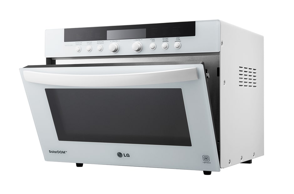 LG ال‌جی، سولاردام پرشیا پلاس، 38 لیتر، هیتر نوری ذغالی، گریل از زیر، سفید, MS98WCR, thumbnail 4