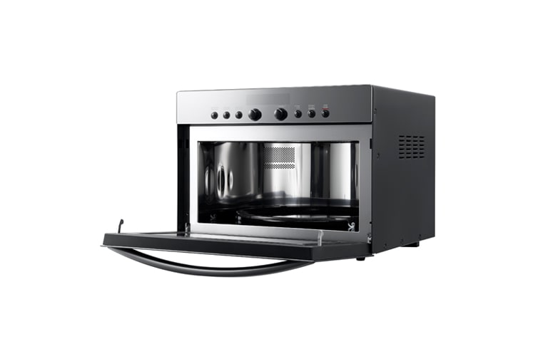 LG ال‌جی، سولاردام پرشیا پلاس، 38 لیتر، هیتر نوری ذغالی، گریل از زیر، مشکی , MS97BCR, thumbnail 4