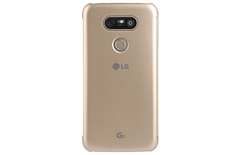LG کاور هوشمند گوشی G5, CFV-160 Gold, thumbnail 2