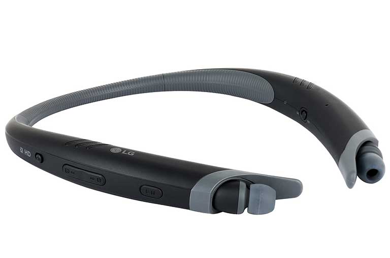 LG هدست استریو بی‌سیم ™+TONE ACTIVE, HBS-A100 Black, thumbnail 7