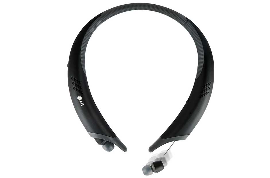 LG هدست استریو بی‌سیم ™+TONE ACTIVE, HBS-A100 Black, thumbnail 2