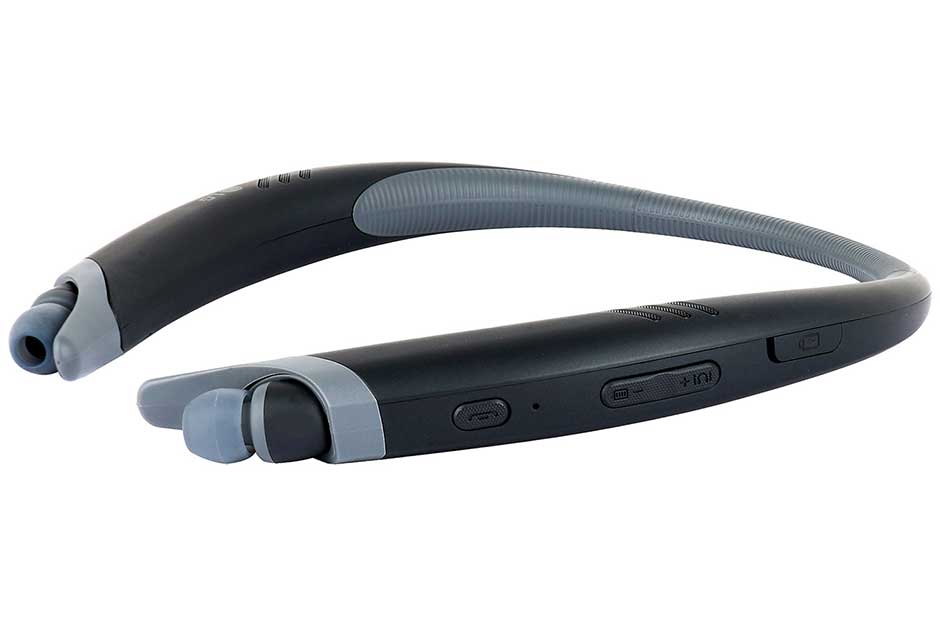 LG هدست استریو بی‌سیم ™+TONE ACTIVE, HBS-A100 Black, thumbnail 6