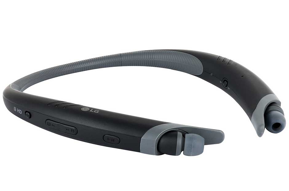 LG هدست استریو بی‌سیم ™+TONE ACTIVE, HBS-A100 Black, thumbnail 7