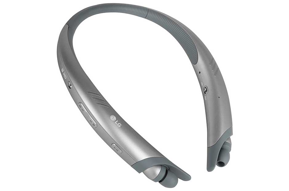 LG هدست استریو بی‌سیم ™+TONE ACTIVE, HBS-A100 Silver, thumbnail 3