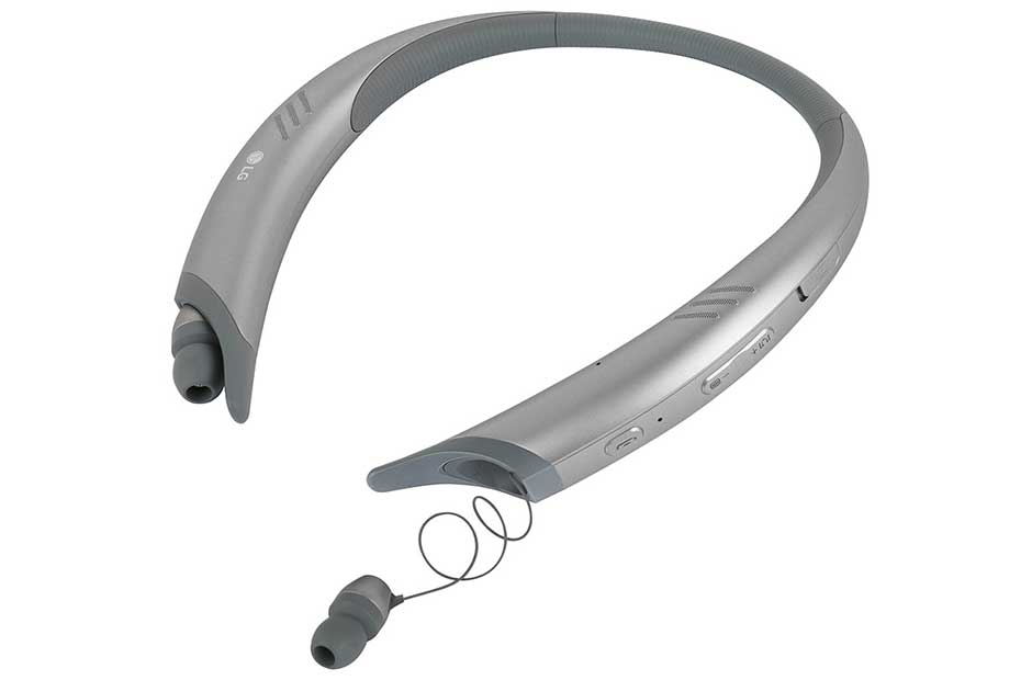 LG هدست استریو بی‌سیم ™+TONE ACTIVE, HBS-A100 Silver, thumbnail 5