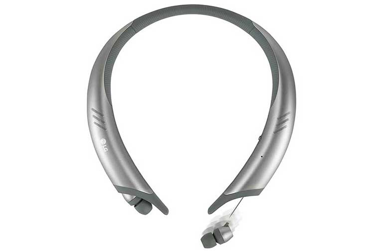 LG هدست استریو بی‌سیم ™+TONE ACTIVE, HBS-A100 Silver, thumbnail 2
