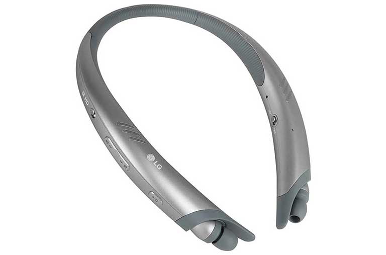 LG هدست استریو بی‌سیم ™+TONE ACTIVE, HBS-A100 Silver, thumbnail 3