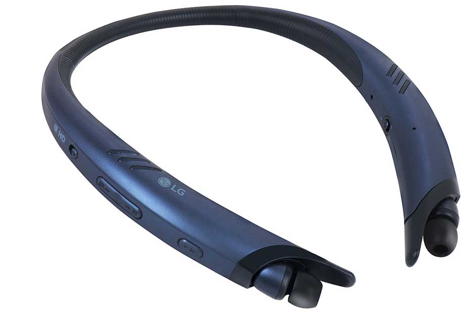 LG هدست استریو بی‌سیم ™+TONE ACTIVE, HBS-A100 Dark Blue, thumbnail 3