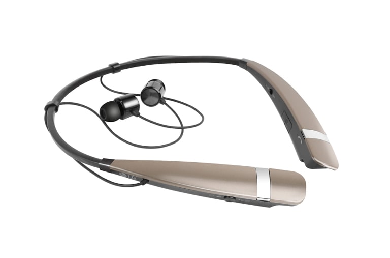 LG هدست استریو بی‌سیم ™TONE PRO, HBS-760 Gold, thumbnail 4