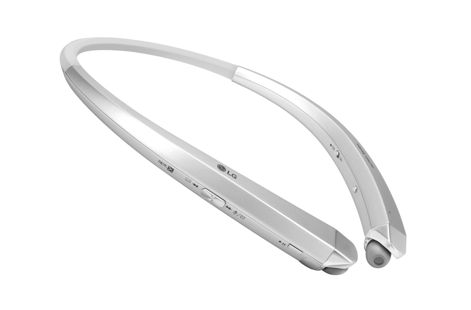 LG هدست استریو بی‌سیم ™TONE INFINIM, HBS-910 Silver, thumbnail 4