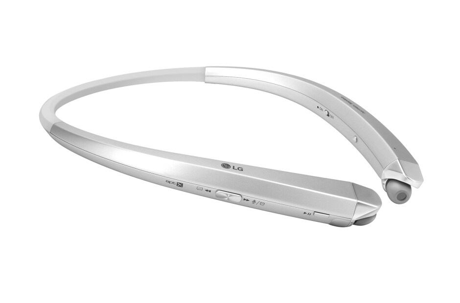 LG هدست استریو بی‌سیم ™TONE INFINIM, HBS-910 Silver, thumbnail 7