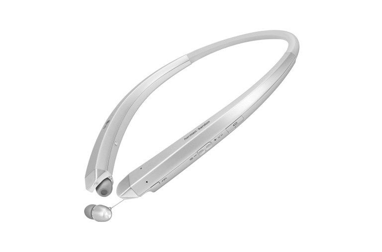 LG هدست استریو بی‌سیم ™TONE INFINIM, HBS-910 Silver, thumbnail 5