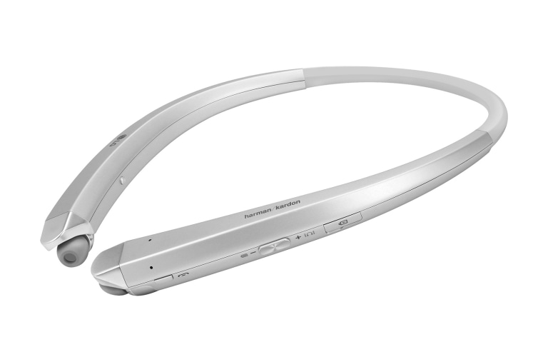 LG هدست استریو بی‌سیم ™TONE INFINIM, HBS-910 Silver, thumbnail 6