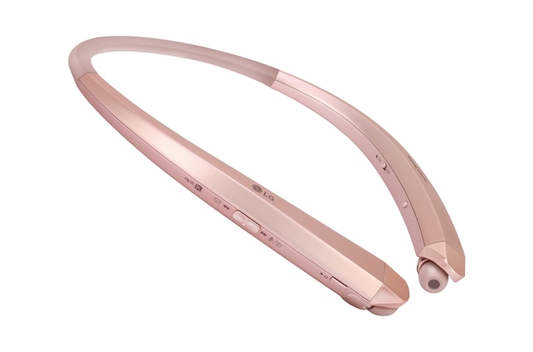 LG هدست استریو بی‌سیم ™TONE INFINIM, HBS-910 Rose Gold, thumbnail 4