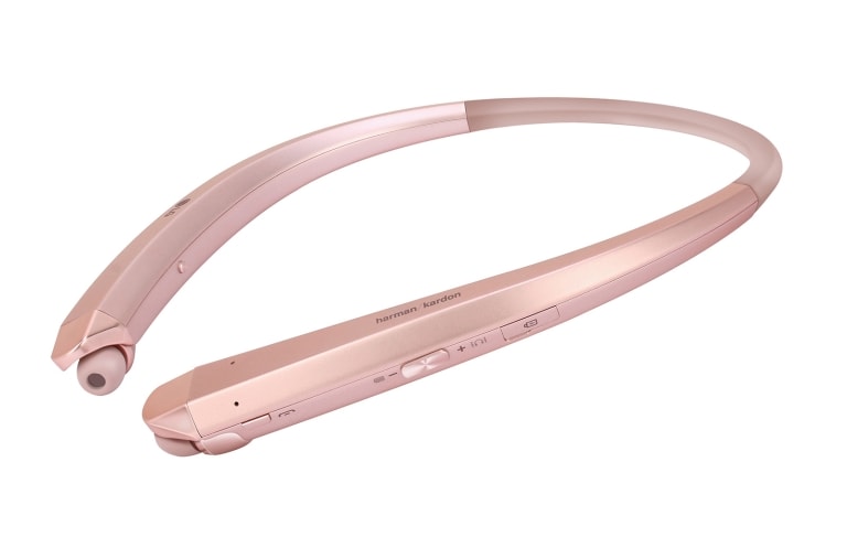LG هدست استریو بی‌سیم ™TONE INFINIM, HBS-910 Rose Gold, thumbnail 6