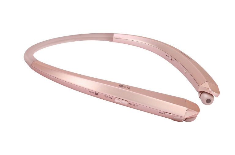 LG هدست استریو بی‌سیم ™TONE INFINIM, HBS-910 Rose Gold, thumbnail 7