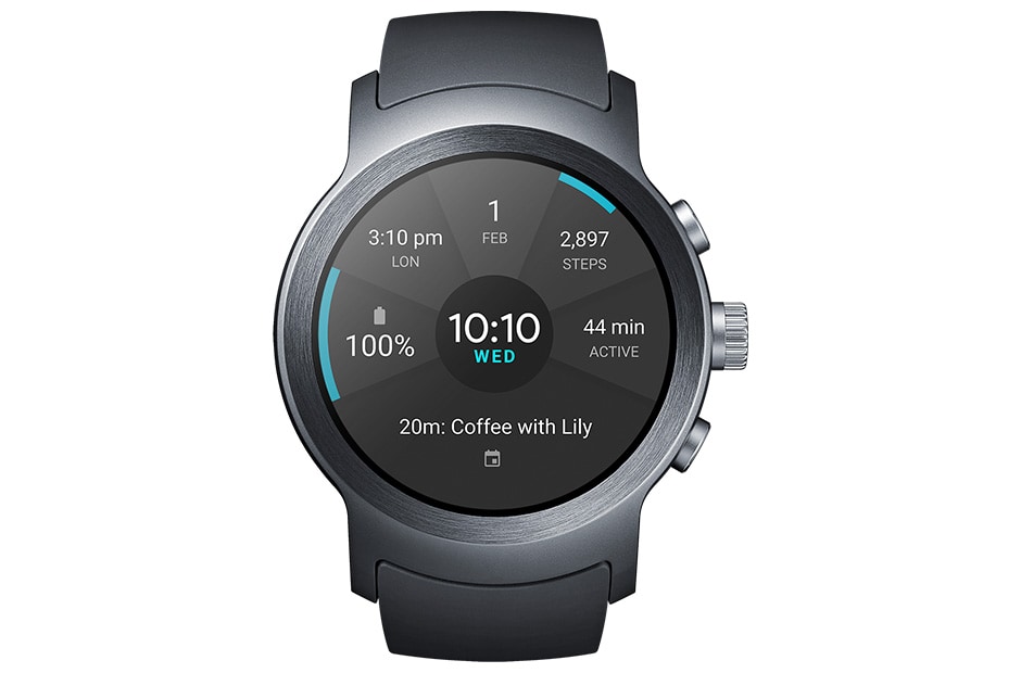 LG ساعت هوشمند Watch Sport, W281 Titanium