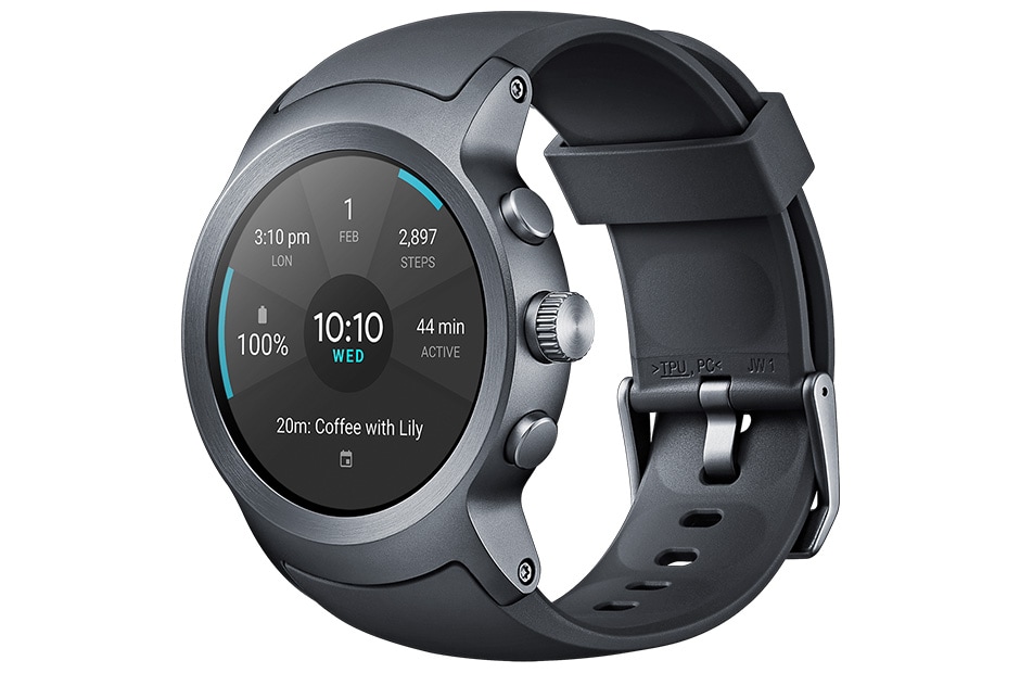 Lg watch outlet sport size