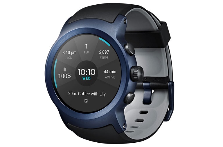 LG ساعت هوشمند Watch Sport, W281 Dark Blue, thumbnail 6