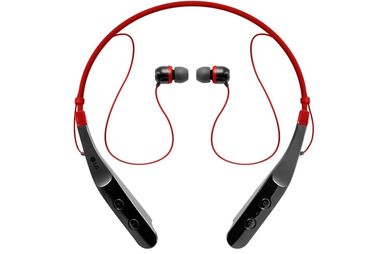 LG هدست استریو بی‌سیم TONE TRIUMPH, HBS-510 Black-Red, thumbnail 1