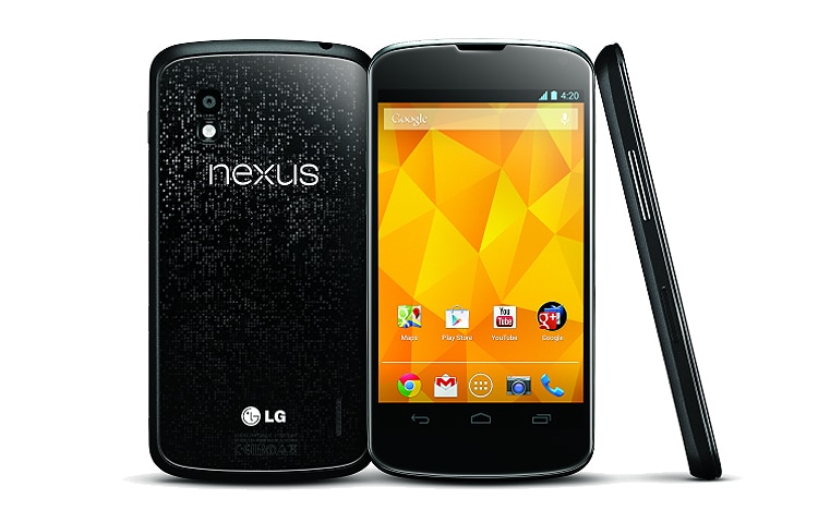 LG Nexus 4 با برخورداری از سخت‌افزاری پیشرفته، برنامه‌های مورد علاقۀ گوگل و جدیدترین نسخه از اندروید بهترین‌های گوگل را در کف دستان شما قرار می‌دهد., E960, thumbnail 2