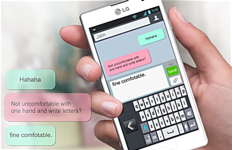 به راحتی و به دلخواه خود تایپ کنید