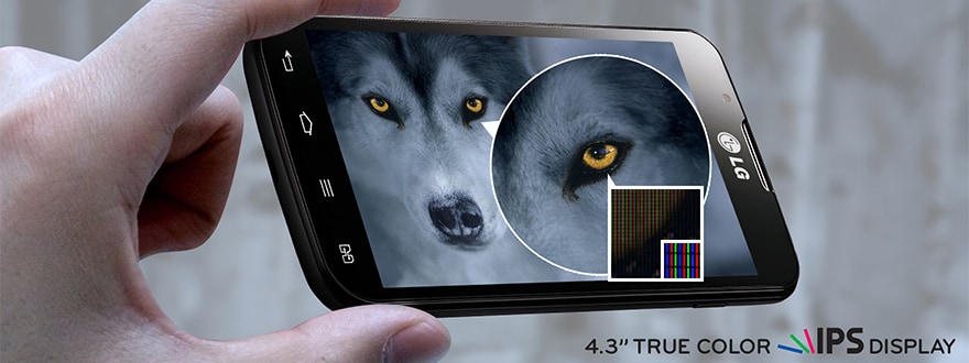 صفحه‌نمایش 4.3 اینچ TRUE COLOUR IPS