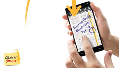 خود را با QuickMemo ابراز کنید