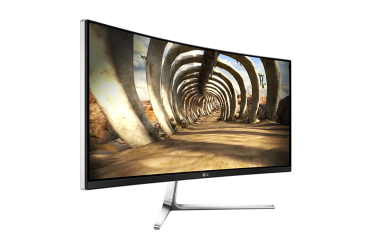 LG مانیتور 34 اینچ UltraWide WQHD IPS Curved LED با نسبت تصویر 21:9, 34UC97