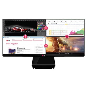 مانیتور 29 اینچ UltraWide Full HD IPS LED با نسبت تصویر 21:91