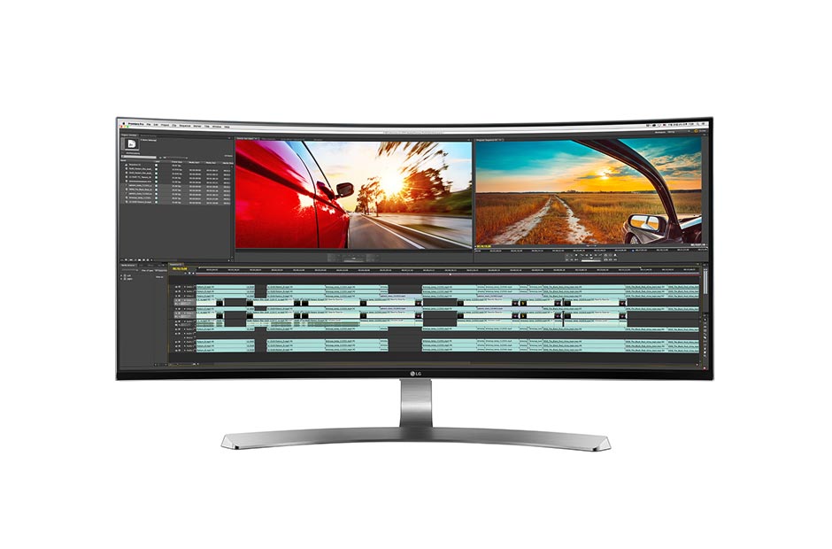 LG مانیتور 34 اینچ UltraWide WQHD IPS Curved LED با نسبت تصویر 21:9, 34UC98