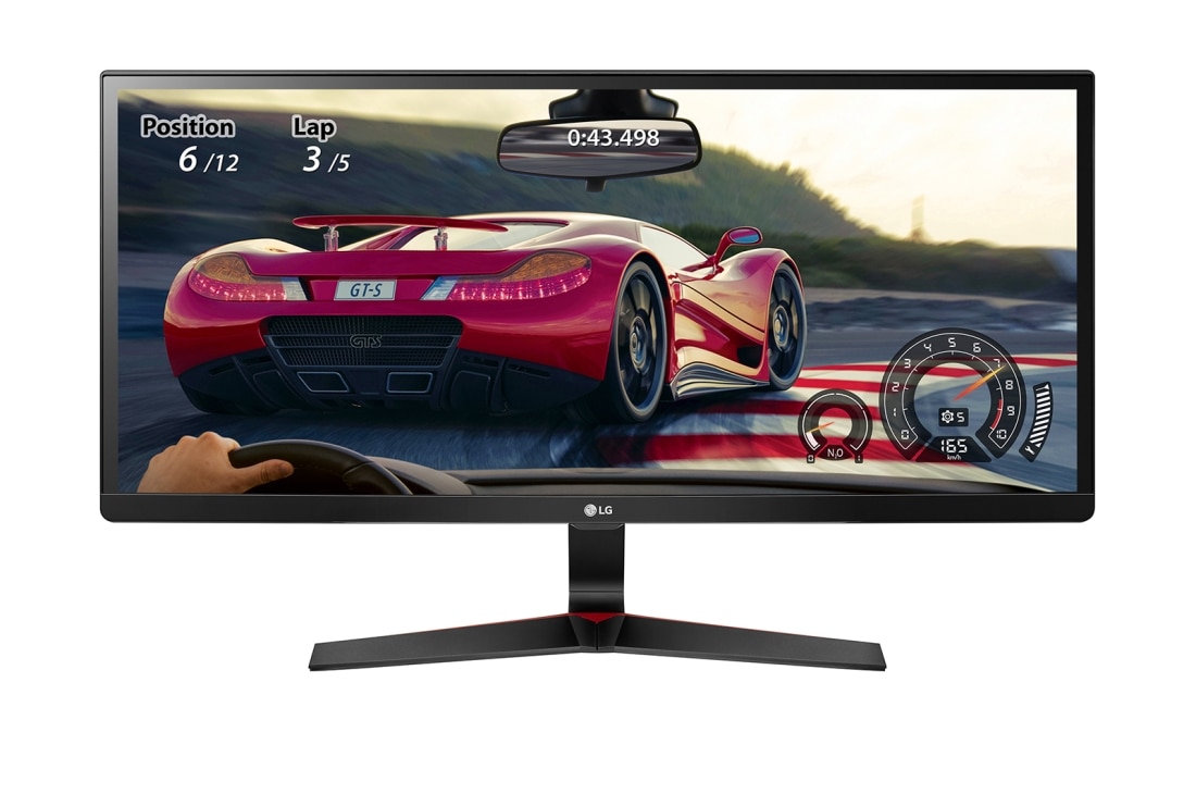 LG مانیتور 29 اینچ UltraWide Full HD IPS LED Gaming با نسبت تصویر 21:9 و فناوری AMD FreeSync, 29UM69G-B