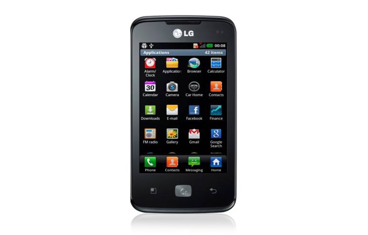 LG Optimus HUB یک گوشی با امکان اشتراک هر لحظه از زندگی با دوستان, E510