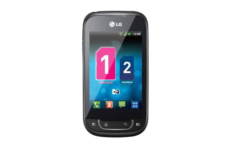 LG با گوشی دو سیم کارته هوشمند Optimus Net هر دو جنبه زندگی خود را مدیریت کنید و تعادل را در زندگی شخصی و کاری خود به ارمغان آورید, P698