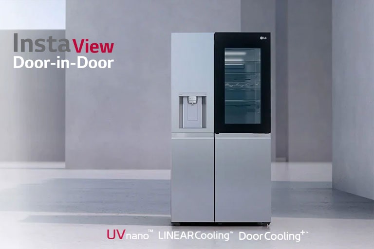 یخچال فریزر ساید بای ساید InstaView