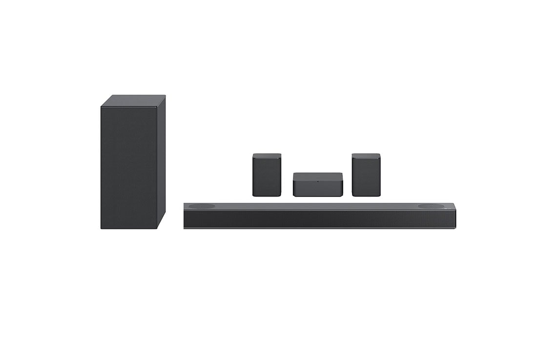 LG ساندبار S75QR با 5.1.2 کانال <br> توان خروجی 520 وات, Soundbar System full set , S75QR