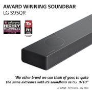 LG ساندبار S95QR با 9.1.5 کانال <br> توان خروجی 810 وات, awards winning soundbar, S95QR, thumbnail 4