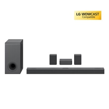 Front view with sub woofer and rear speakers1