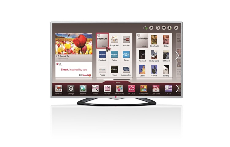 LG 47 inch CINEMA 3D Smart TV LN6150, 47LN6150
