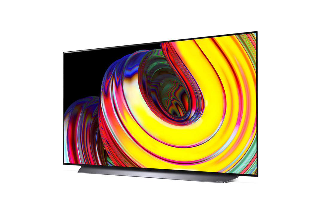 LG OLED55CS - تلویزیون 55 اینچ 4K, نمای جانبی با اندکی زاویه , OLED55CS6LA, thumbnail 2
