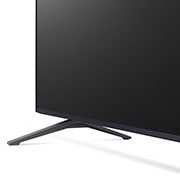 LG ال‌جی،LG UHD UR80 ، تلویزیون 86 اینچ سری UR80، کیفیت 4k، کنترل جادویی، تکنولوژی هوشمند AI ThinQ، سیستم عامل WebOS، توانایی نمایش محتوای HDR با فرمتHLG، تکنولوژی AI Picture Pro وAI Sound Pro (5.1.2ch)، پایه دو طرفه، جدید 2023, نمای نزدیک از پایه, 86UR80006LA, thumbnail 6