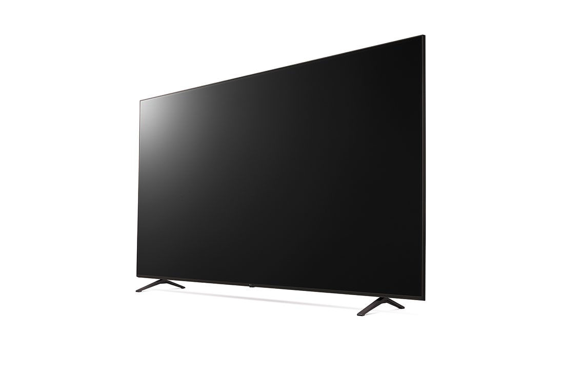LG ال‌جی،LG UHD UR78 ، تلویزیون 86 اینچ سری UR78 ، کیفیت 4k، کنترل جادویی، تکنولوژی هوشمند AI ThinQ، سیستم عامل WebOS، توانایی نمایش محتوای HDR با فرمتHLG، زبان طراحی 3side cinema، تکنولوژی AI Picture Pro و AI Sound Pro (5.1.2ch)، پایه دو طرفه، جدید 2023, نمای جانبی 30 درجه, 86UR78006LC, thumbnail 3
