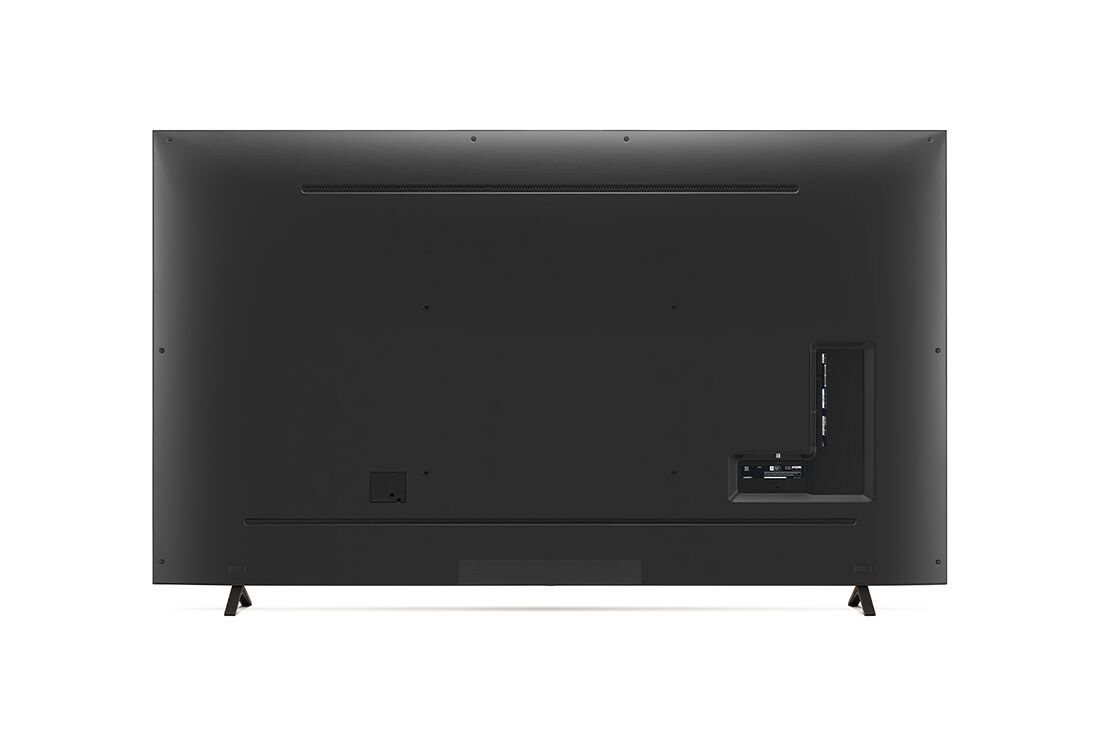 LG ال‌جی،LG UHD UR78 ، تلویزیون 86 اینچ سری UR78 ، کیفیت 4k، کنترل جادویی، تکنولوژی هوشمند AI ThinQ، سیستم عامل WebOS، توانایی نمایش محتوای HDR با فرمتHLG، زبان طراحی 3side cinema، تکنولوژی AI Picture Pro و AI Sound Pro (5.1.2ch)، پایه دو طرفه، جدید 2023, نمای عقب, 86UR78006LC, thumbnail 5