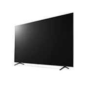 LG ال‌جی،LG UHD UR78 ، تلویزیون 86 اینچ سری UR78 ، کیفیت 4k، کنترل جادویی، تکنولوژی هوشمند AI ThinQ، سیستم عامل WebOS، توانایی نمایش محتوای HDR با فرمتHLG، زبان طراحی 3side cinema، تکنولوژی AI Picture Pro و AI Sound Pro (5.1.2ch)، پایه دو طرفه، جدید 2023, نمای جانبی 30 درجه, 86UR78006LC, thumbnail 3
