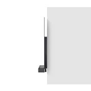 LG ال‌جی،LG OLED C3 evo ، تلویزیون 65 اینچ سری C3،کیفیت 4k، تکنولوژی هوشمند AI ThinQ و WebOS، کنترل جادویی، زبان طراحی 4side cinema، توانایی نمایش محتوایDolby Vision و HLG، تکنولوژی AI Picture Pro وAI Sound Pro (9.1.2ch) و Dolby Atmos، تکنولوژیVRRو G-sync برای اتصال به کنسول بازی، پایه وسط، جدید 2023 , نمای جانبی LG OLED C3 که توسط Synergy Bracket به دیوار متصل شده است. , OLED65C36LA, thumbnail 2