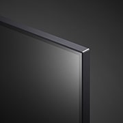 LG ال‌جی،LG QNED 85 ، تلویزیون 55 اینچ سری QNED85R، کیفیت 4k، تکنولوژی هوشمند AI ThinQ وWebOS، کنترل جادویی، زبان طراحی 3side cinema، توانایی نمایش محتوای HDR با فرمتHLG، تکنولوژی Local Dimming، تکنولوژی AI Picture Pro وAI Sound Pro (5.1.2ch)، پایه وسط، جدید 2023 , نمای نزدیک از قاب, 55QNED856RA, thumbnail 6