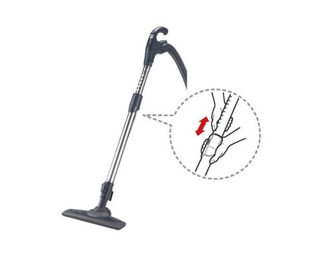 LG جاروبرقی کیسه ای 1500 وات, VN-2115, thumbnail 4